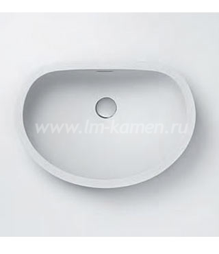 Раковина из искусственного камня в ванную DuPont Corian 831 — www.lm-kamen.ru