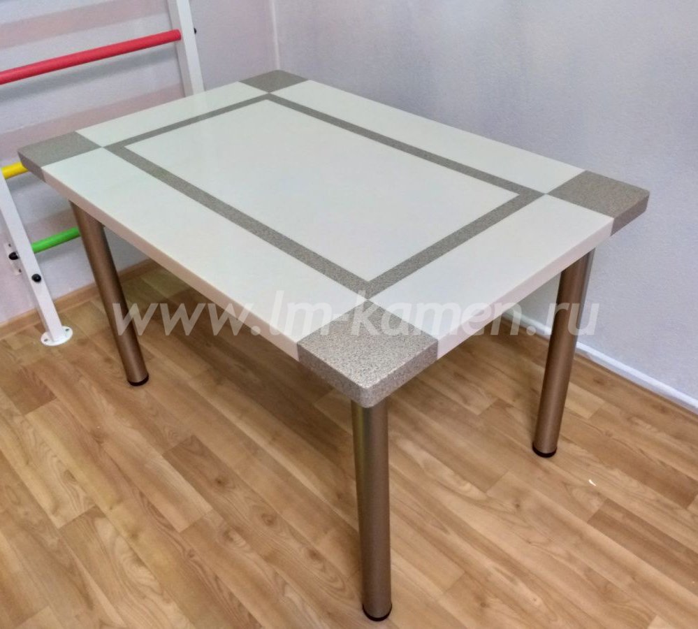 Обеденный стол из искусственного камня Samsung Staron — www.lm-kamen.ru