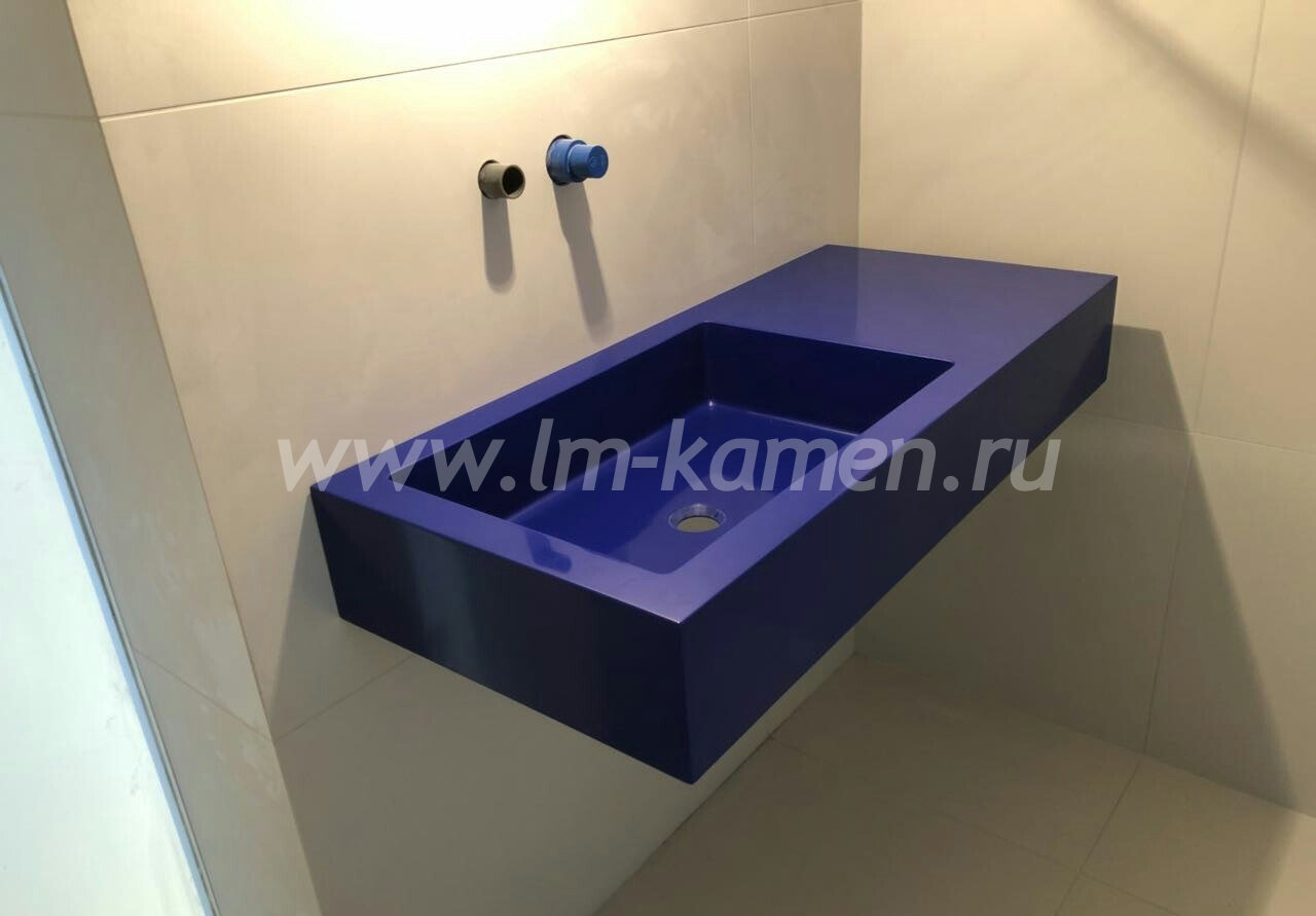 Подвесная столешница для ванной — www.lm-kamen.ru