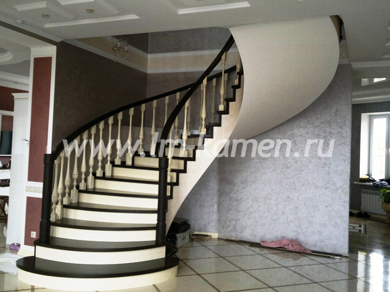 Лестница из акрилового камня Tristone S-205 — www.lm-kamen.ru