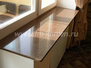 Широкий подоконник Tristone MT-002 Chocolate Cognac