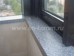 Подоконник из искусственного камня Staron PA860 Aqua